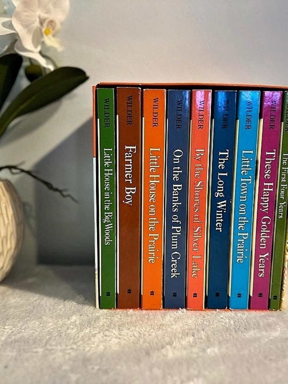 Little House Complete 9 Book Box Set by Laura Ingalls ✨ Like New ✨